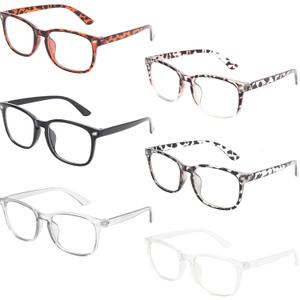 MIGSIR Blue Light Blocking Glasses for Computer Gaming, Fashion Fake Helps Reduce Screen Fatigue Eyeglasses for Women Men