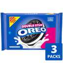 OREO Double Stuf Chocolate Sandwich Cookies, Family Size, 3 Packs (EXP 06/13/26)