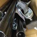 Portable Pickleball Net for Driveway, 22FT Regularion Size Pickle Ball Net Set for Indoor and Outdoor Use, Weather Resistant Metal Frame (Blue & Green)