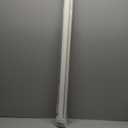 LazBlinds No Tools No Drill Cordless Roller Shades, Light Filtering Window Sheer Shades Transparent UV Protection Roll Up Blinds for Windows, 33'' W x 72'' H, White