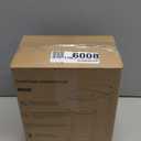 Mini Single Serve Coffee Maker for K Cup and Ground Coffee, Fast Brew One Cup Coffee Machine with Descaling Reminder and Water Window, 6 to 12 oz. Brew Sizes, Grey