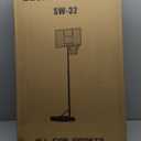 Basketball Hoop Outdoor with Adjustable 3-9FT Height, Portable Basketball Hoops & Goals for Kids/Teenagers/Youth in Backyard/Driveway/Indoor, Pool Basketball Hoop for Summer (Cyan-blue)