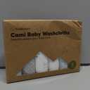 6-Pack Cotton Baby Washcloths for Newborn - Organic Cotton Muslin Soft Wash Cloths for Babies, Infant, Kids, Toddler Towels for Boy, Girl, Super Absorbent Face Cloths, Scratch-Free Baby Rags (Nordic) (10" x 10")