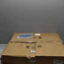 hesoge Modern Sputnik Ceiling Lights Black Semi Flush Mount Ceiling Fixture with Glass Globes 8 Light Large Chandelier for Dining Room Bedroom Living Room Kitchen Farmhouse.