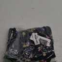 G Gradual Women's 3" High Waisted Swim Board Shorts with Pockets Quick Dry Swimsuit Bottoms Bathing Suit for Women with Liner (Medium, Black Floral)