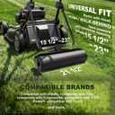 Universal Lawn Striping Kit, Fits Most Push / Walk-Behind Mowers, Durable All-Metal Frame, Easy to Install & Remove, Flexible Turning, Creates Professional Sports-Field Stripes, 3 Year Warrnaty