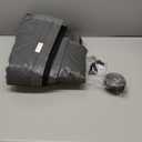 Magnetic Thermal Insulated Door Curtain Fits Door Size 32" x 80" Thicken Nylon Cotton Temporary Magnet Closure Thermal Door Cover Size W34 x L81 inch Weatherproof Windproof Soundproof, Grey