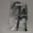 deaunbr LED Reading Light with Clip, Desk Lamp 48 LEDs 2600mAh Battery USB Rechargeable Book Lights Stepless Adjustable Brightness Eye Protection Table Lamps for Bed Headboard, Home, Office - Black