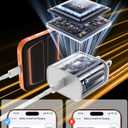 40W iPhone17/16 Pro Max Charger Fast Charging, 2Pack USB C Fast Charger Block for iPhone 17/16 Pro Max/15 Series/iPad Pro and More, PD 3.0 Wall Charger with 6FT+10FT USB C to C Cable