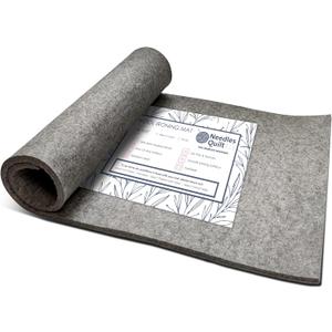 36" x 18" Wool Pressing Mat for Quilting | 100% Natural New Zealand Wool Ironing Mat for Quilters | Quilting Ironing Pad & Wool Pressing Pad for Sewing, Quilters & Craft Projects