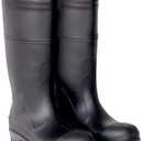 CLC Custom Leathercraft Climate Gear R230 Over The Sock Black PVC Rain Boot, 11 