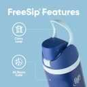 Owala Harry Potter FreeSip Insulated Stainless Steel Water Bottle with Straw, BPA-Free Sports Water Bottle, Great for Travel, 24 Oz, Ravenclaw