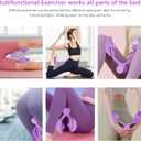 Thigh Exerciser with 3 Levels Resistance Adjustable,Thigh Workout Equipment,Kegel Exercise,Inner Thigh Exerciser,Thigh Slimmer,Thigh & Hip Strengtheners,Purple