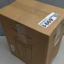 Yatmung 4 Gallons Bathroom Trash Can Automatic Touchless - 15.5 Liters Smart Trash Can Motion Sensor - Narrow, Plastic - Slim Electric Trash Bin - Skinny Garbage Can with Lid (Matte Black)