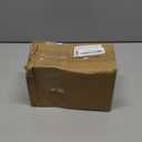 R FLORY 2 Pack Qtip Holder Glass Apothecary Jars with Lids Bathroom Storage Organizer for Cotton Swabs, Balls, Pads, Floss Picks, Vanity Storage Containers for Makeup, Candy, Jewelry (10+24oz, Amber)