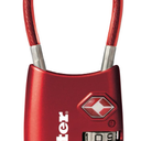 Master Lock Cable Combo Lock: TSA Approved Luggage Padlock, Set Your Own Combination, Multicolor