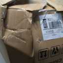 Ergonomic Office Chair with High Back Headrest, PU Leather Executive Desk Chair - Padded Flip-Up Armrests, Lumbar Support, Swivel Computer Chair for Home Office & Gaming, Black