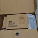 Veise Fingerprint Door Lock Set, Keyless Entry Door Lock, Front Handle Set, Electronic Keypad Deadbolt with Lever Handle, 2 Keys, Auto-Locking, One-time Codes, Easy to Install, Matte Black