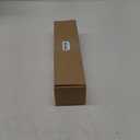 Wall-mounted plastic wrap cutter, foil paper cutting box, multi-grid cutting and storage box (33.3*8*7cm, Bamboo one-grid)