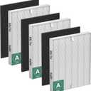 115115 Filter A Replacement Compatible with Winix PlasmaWave Air Purifier C535 5300 5300-2 6300 6300-2 5000 9000 C909 AM90,3 Pc Size 21 Main Filters and 3 Pc Carbon Pre-filters,By Improvedhand