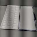 Mijello Fusion 33-Well Airtight/Leakproof Palette for Watercolor Paints, Blue