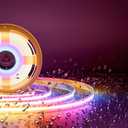 PAUTIX RGB Smart IC COB LED Strip Light IP65 Waterproof Addressable 24ft/7.5m,720LEDs/m UL-Listed 24V Chasing Color Strip Light Color Changing Flexible Tape Light(Without Controller&Adapter)