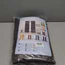 Pickluc Grommet Blackout Curtains 84 Inches Long 2 Panels, Light Blocking Window Drapes for Living Room, Thermal Insulated, Noise Reduction, Chocolate Brown, 52" Wide x 84" Length