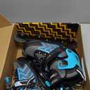 Nattork Adjustable Inline Skates for Adults and Teens, Outdoor & Indoor Blades Roller Skates for Boys, Beginners, Size: Large-Youth (3-6 US)