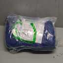 Blue Fluffy Rug Shaggy Area Rug, 3x5 Area Rugs for Girls Bedroom, Soft Cute Baby Play Mat, Indoor Floor Carpet for Teen, Nursery, Preppy Dorm, Plush Aesthetic Bedside Rug