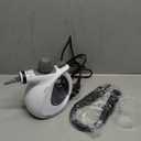 Pressurized Handheld Multi-Surface Natural Steam Cleaner with 12 pcs Accessories, Multi-Purpose Steamer for Home Use, Steamer for Cleaning Floor, Upholstery, Grout and Car (Grey) (Grey)