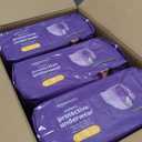 Basics Incontinence Underwear for Women, Protective, Disposable, Postpartum, Maximum Absorbency, Large, Lavender, 54 Count (3 Packs of 18)