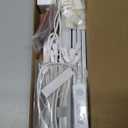 Litever Under Cabinet Lights Plug in, 6 pcs 12 Inches LED Light Strip Bars. Super Bright Dimmable Linkable for Kitchen Counter Above Cabinets Shelf Workbench Desk Closet Lighting. Daylight 5000K