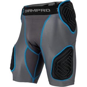 CHAMPRO Bull Rush 5-Pad Integrated Girdle, Size S