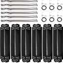 Grill Replacement Parts for Nexgrill 6 Burner 720-0898, 720-0898A, Nexgrill 720-0888, 720-0888N, 720-0830H, 720-0783E Gas Grill Models. Grill Burner Tubes, Heat Shield Tent Plates and Grill Igniters.