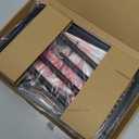 Monitor Riser for Desk, Desk Organizer,Laptop Shelf w/Vented for Screen, Computer Stand for PC, Printer, for Home & Office (Black)