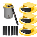 3 PACK Mouse Trap Bucket- 5 Gallon Bucket Lid Mouse Rat Trap - Automatic Reset Flip and Slide Mouse Trap - Humane Mouse Rat Traps for Indoor Outdoor Use - Reusable Mouse Trap