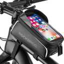 ROCKBROS Bike/Bicycle Phone Front Frame Bag, Waterproof, Tube Bag,Cycling Pouch, Bike Accessories for Men Compatible Phone Under 7