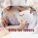 Cute Seagull Plush Pillow - Funny Fat Seagull Stuffed Animal, Kawaii Cartoon Design for Kids, Boys, and Girls - Perfect Sleeping Pillow Toy (Chicken)