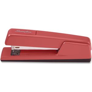 Swingline 747 Classic Full Strip Stapler, 20-Sheet Capacity, Lipstick Red
