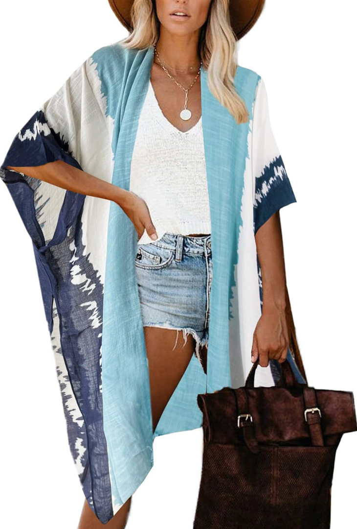 Breezy Lane Kimonos for Women Swimsuit Coverups Beach Cover Up Swimwear Cardigan Summer