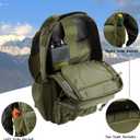Rover Sling Pack Tactical Shoulder Sling Bag Backpack with Bottle Holder Crossbody Chest Bag, Olive