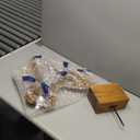 Deco 79 Teak Wood Abstract Decorative Sculpture Cutout Home Decor Statue with Block Base, Accent Figurine 22" x 4" x 31", Brown