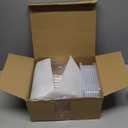 8 Pcs Stainless Steel Food Containers with Lids 1/9 Size Steam Hotel Pans 1 mm Thick Restaurant Table Pans Food Prep Pan Metal Meal Steamer for Freezer Buffet Kitchen