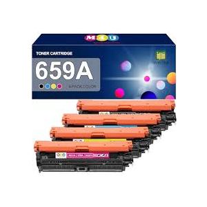 659A W2010A Black Toner Cartridge Compatible for HP 659A High Capacity Ink Cartridges Replacement for HP Enterprise Flow MFP M776 M856x M856dn M776z M776dn M776zs Printer 1 Pack (Black)