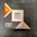 AMD Ryzen 7 9800X3D - Ryzen 7 9000 Series Zen 5 8-Core 5.2 GHz - Socket AM5 120W - AMD Radeon Graphics Desktop Processor - 100-100001084WOF