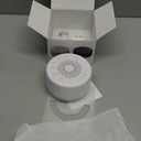 Sound Machine Easysleep White Noise Machine with 25 Soothing Sounds and Night Lights with Memory Function 32 Levels of Volume and 5 Sleep Timer Powered by AC or USB for Sleeping Relaxation (White)