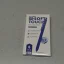 Blue Gel Pens, 4Pcs Quick Dry Blue Ink Pens with 3 Extra Refills, Fine Point Retractable Smooth Writing Pens for Journaling, Office, Note Taking, School Supplies, Nurse Aesthetic (Blue)