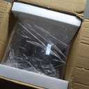 Side Table Acrylic C Table, Multipurpose Side Tables Living Room C Shaped End Table Acrylic Clear C Side Table for Bedroom, Living Room and Patio | 11.8 * 11.8 * 25.6IN (Transparent)