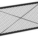 onlyfire Fire Pit Grill Grate, Heavy-Duty Steel Cooking Grate with X-Marks Design for Outdoor BBQ, Camping, Group Gatherings - 36 X 15