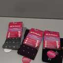 Dr Motion Women's Compression Knee High Socks, 15-20 mmHg, 3 Pairs (PT#E, 9-11)